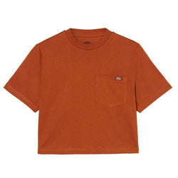 T-shirts - Dickies - SS Porterdale Crop W' // Gingerbread - Stoemp