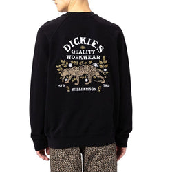 Sweats sans capuche - Dickies - Fort Lewis Sweatshirt // Black - Stoemp