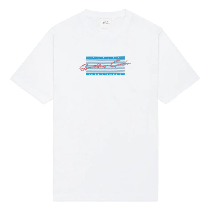T-shirts - Parlez - Delray T-shirt // White - Stoemp