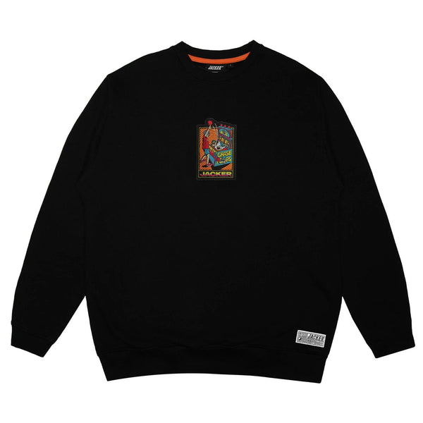 Sweats sans capuche - Jacker - Crewneck Education // Black - Stoemp