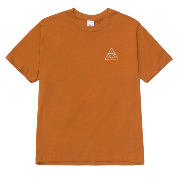 T-shirts - Huf - Embroidered TT SS Relax Tee // Burnt Orange - Stoemp
