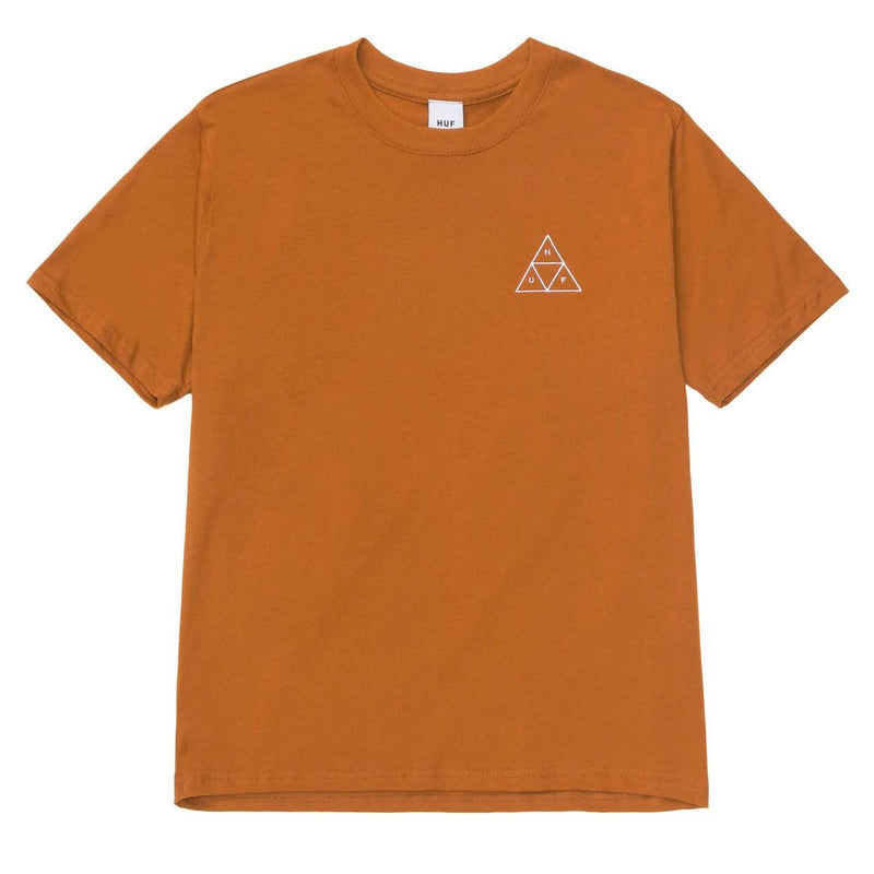 T-shirts - Huf - Embroidered TT SS Relax Tee // Burnt Orange - Stoemp