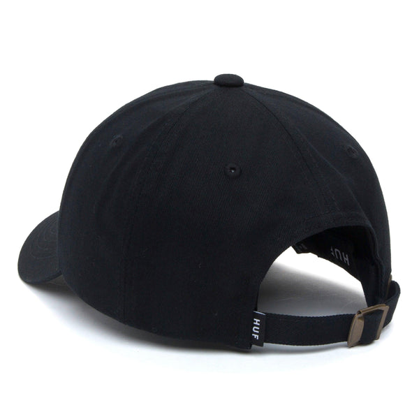 Casquettes & hats - Huf - Essentials Og Logo CV 6 Panel // Black - Stoemp