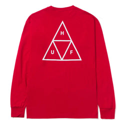 T-shirts - Huf - Essentials TT LS Tee // Red - Stoemp