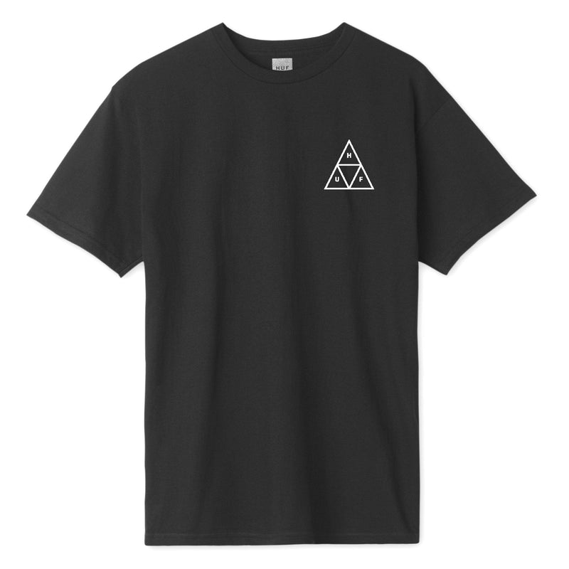T-shirts - Huf - Essentials TT S/S Tee // Black - Stoemp