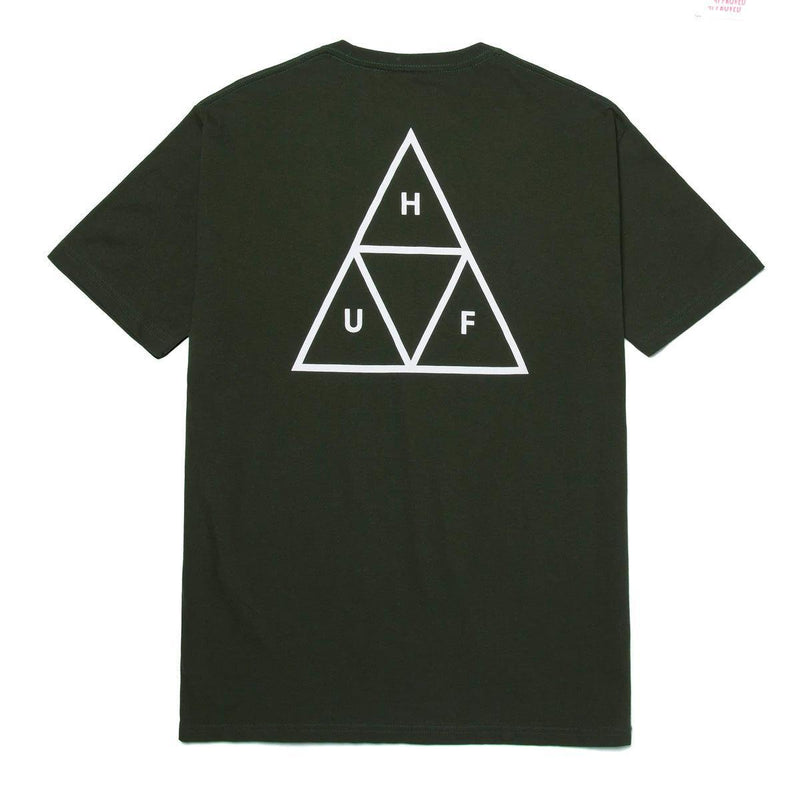 T-shirts - Huf - Essentials TT SS Tee // Forest Green - Stoemp