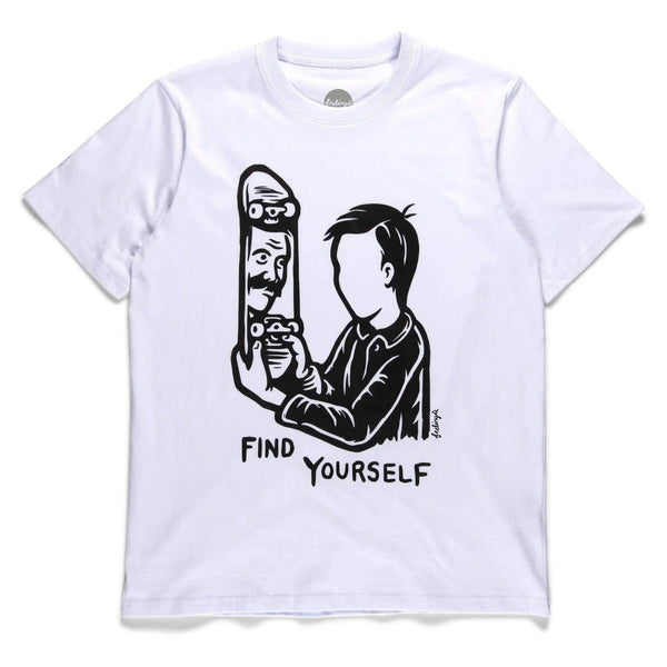 T-shirts - And Feelings - FInd Yourself SS T-shirt // White - Stoemp