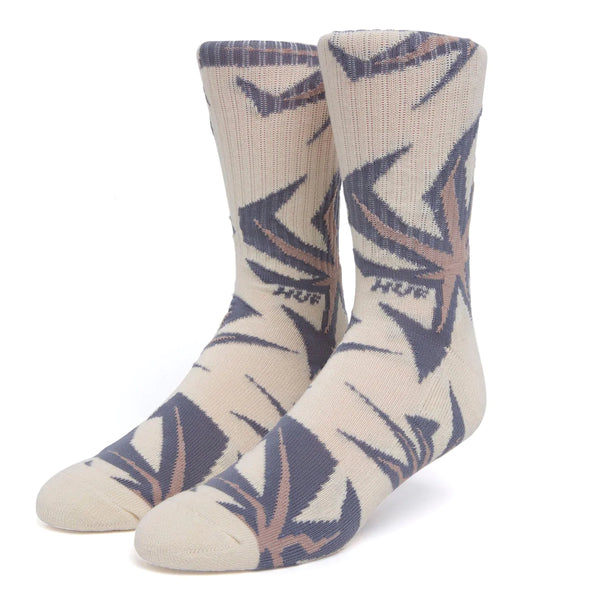 Chaussettes - Huf - Funny Feeling Crew Sock // Natural - Stoemp