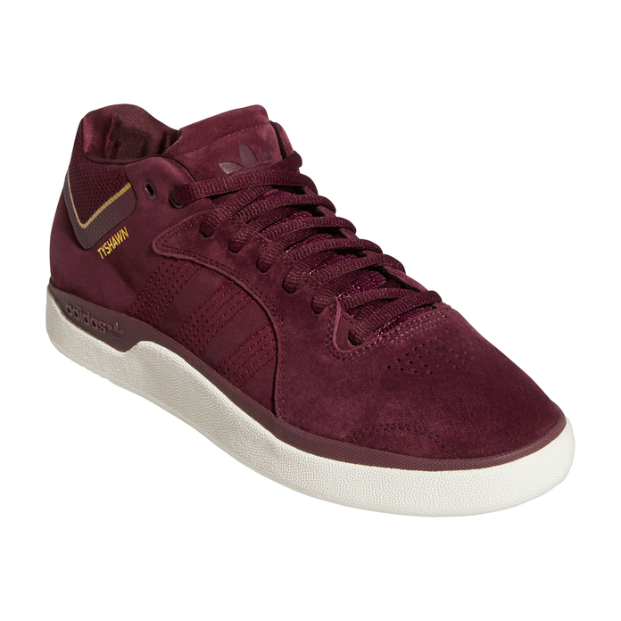 Sneakers - Adidas Skateboarding - Tyshawn // Marroon/Chalk White/Gold Metallic // FY0443 - Stoemp