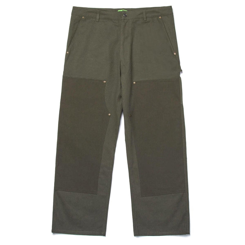 Pantalons - Huf - Gilman Double Knee Pant // Olive - Stoemp