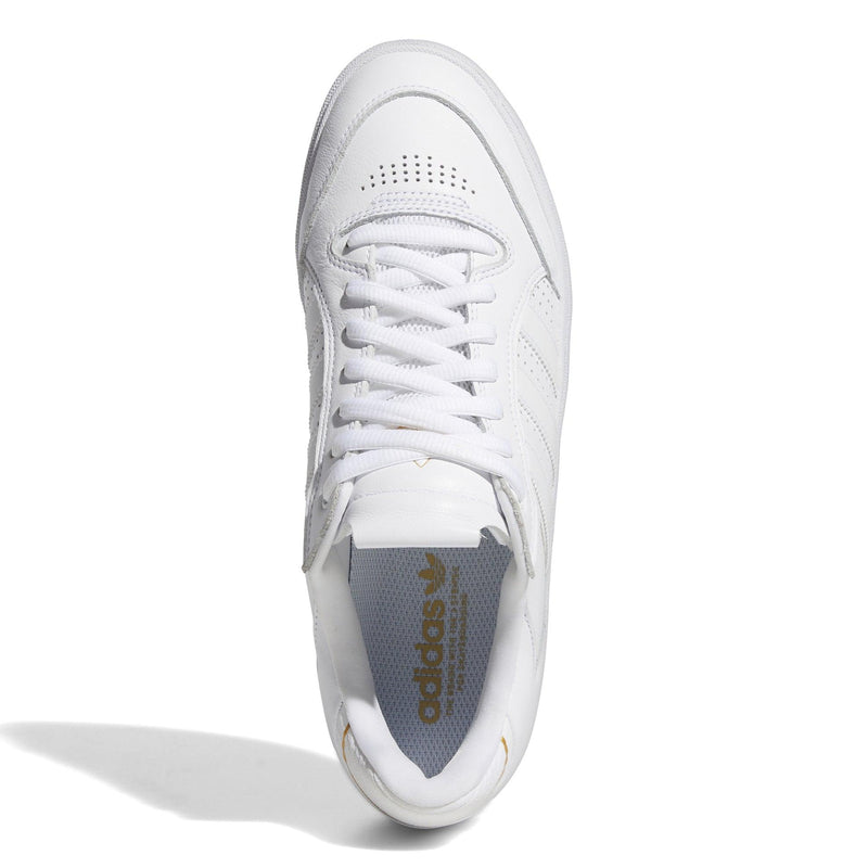 Sneakers - Adidas Skateboarding - Tyshawn Low // Cloud White/Cloud White/Gold Metallic - Stoemp