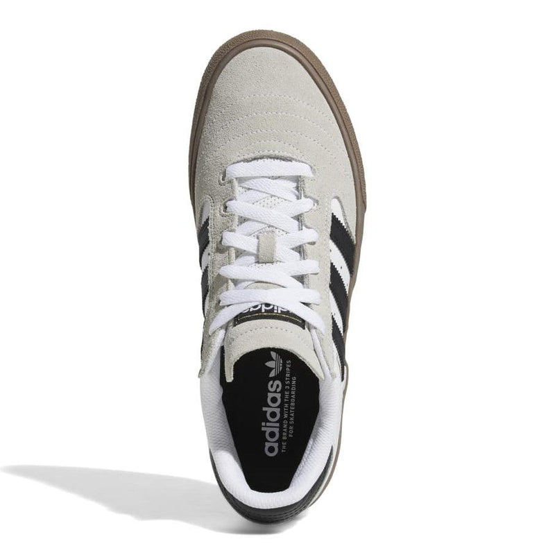 Sneakers - Adidas Skateboarding - Busenitz Vulc II // Cloud White/Core Black/Gold Metallic // GW3190 - Stoemp