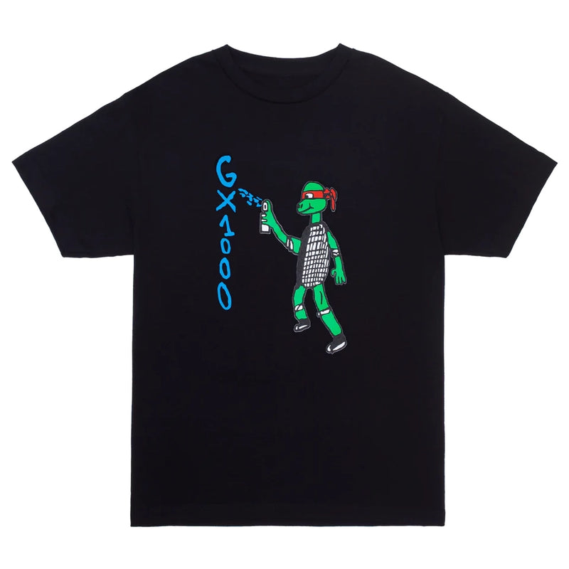 T-shirts - GX1000 - Spray Paint Black Tee // Black - Stoemp