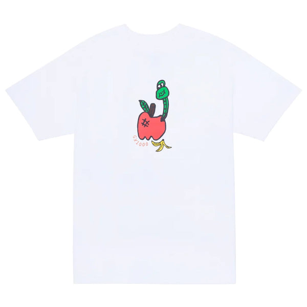 T-shirts - GX1000 - Apple White Tee // White - Stoemp