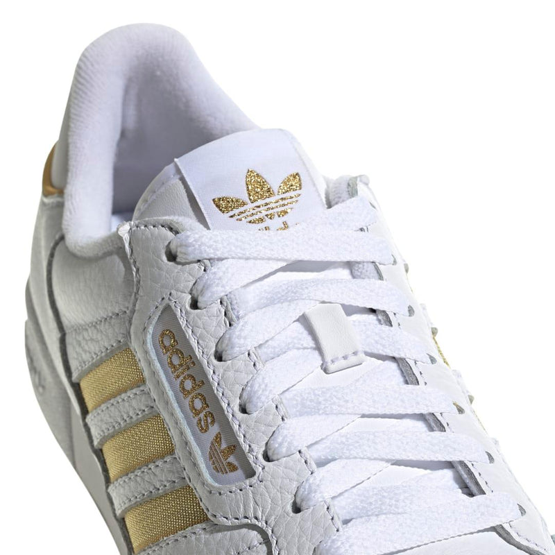 Sneakers - Adidas - Continental 80 Stripes // Cloud White/Matte Gold/Core Black // GZ0780 - Stoemp