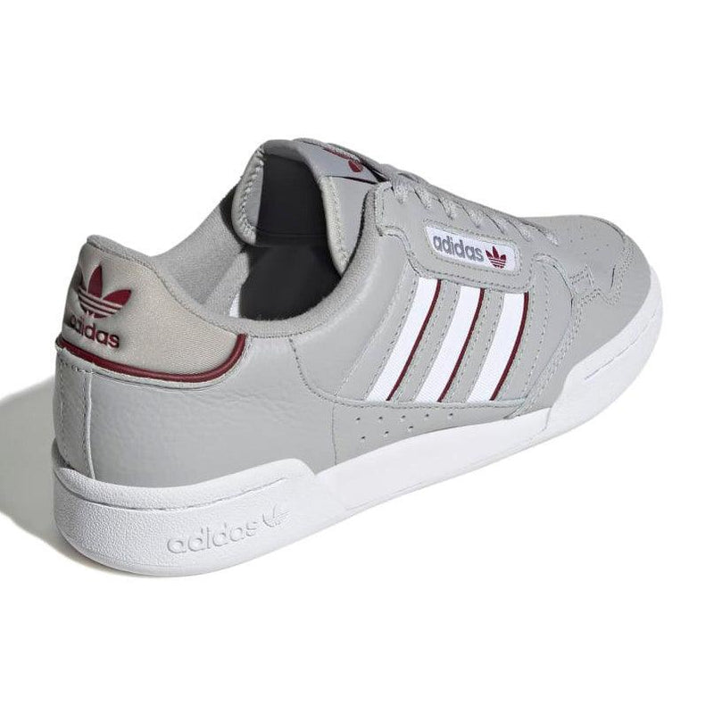 Sneakers - Adidas - Continental 80 Stripes // Grey Two/Cloud White/Classic Burgundy // GZ6263 - Stoemp