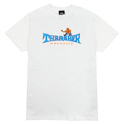 T-shirts - Thrasher - Gonz Thumbs Up SS Tee // White - Stoemp