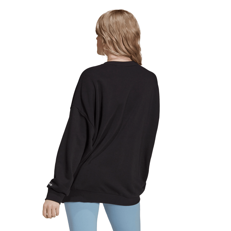 Sweats sans capuche - Adidas - Trefoil Wheel Sweatshirt // Black // H36845 - Stoemp