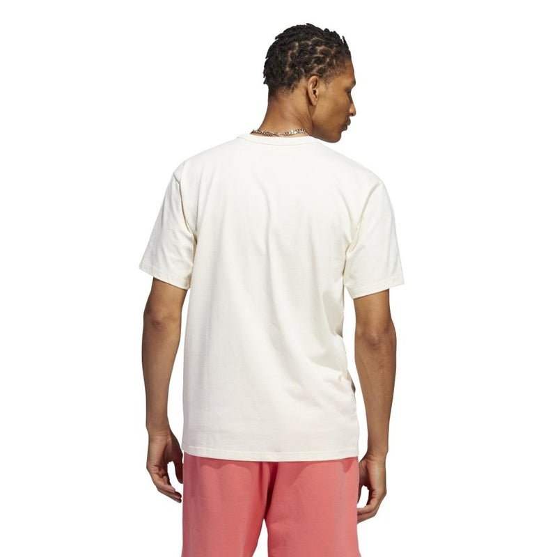 T-shirts - Adidas Skateboarding - Shmoofoil SS Pocket Tee // Cream White/Semi Turbo // HC2207 - Stoemp