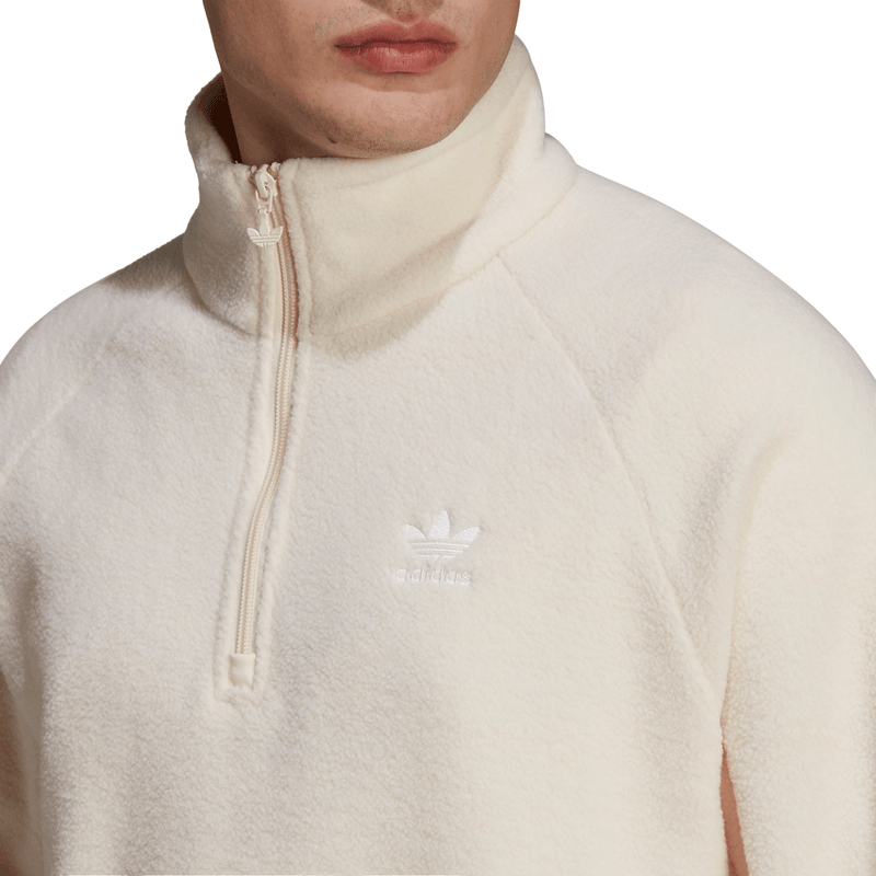 Polar - Adidas - Polar Fleece Half-Zip // Wonder White // HG1444 - Stoemp