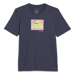T-shirts - Adidas Skateboarding - Shmoofoil Painted SS Tee // Shadow Navy/Multicolor - Stoemp