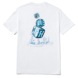 T-shirts - Huf - Ice Dice SS Tee // White - Stoemp