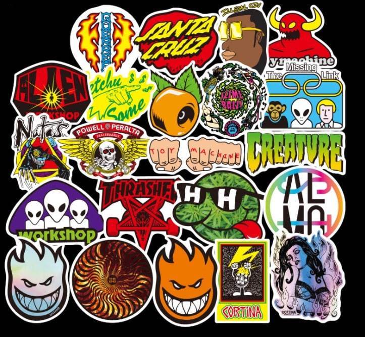 Stickers - Divers - Stickers Skate 5 Pack // Multi - Stoemp