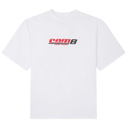 T-shirts - Com8 - Collector 98 T-shirt // White/Red-Black - Stoemp