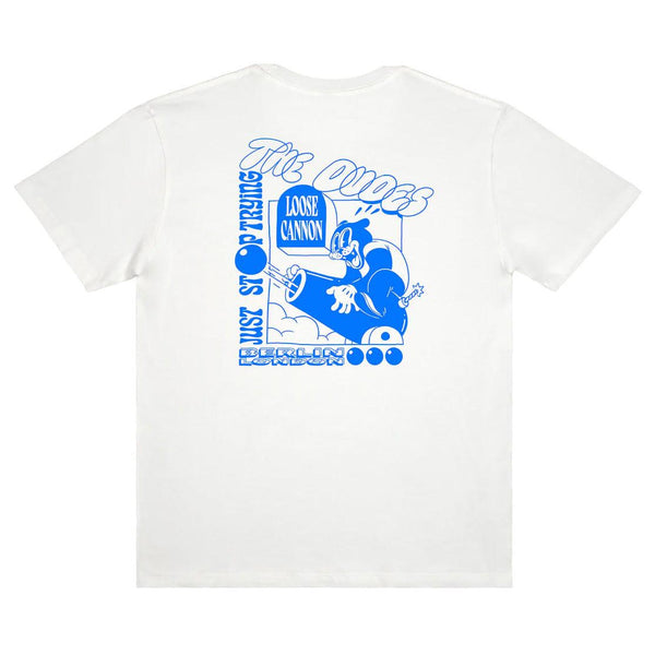T-shirts - The Dudes - Loose Cannons T-shirt // White - Stoemp