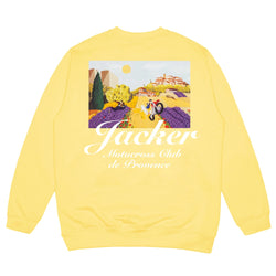 Sweats sans capuche - Jacker - Provence Crewneck // Yellow - Stoemp