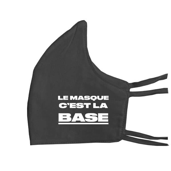 Dark Slate Gray C'est La Base Mask // Black Masques Stoemp