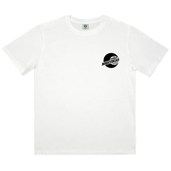 T-shirts - The Dudes - Night Bear T-shirt // White - Stoemp