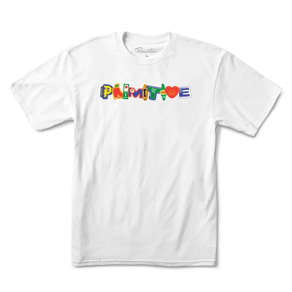 T-shirts - Primitive - Peeled Youth Tee // White - Stoemp