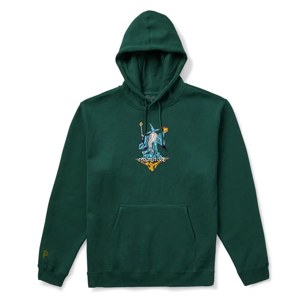 Sweats à capuche - Primitive - Wizard Youth Hood // Dark Green - Stoemp