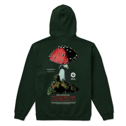 Sweats à capuche - Primitive - Red Cap Hood // Hunter Green - Stoemp