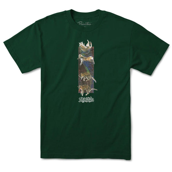 T-shirts - Primitive - Nine Lives Tee // Forest Green - Stoemp