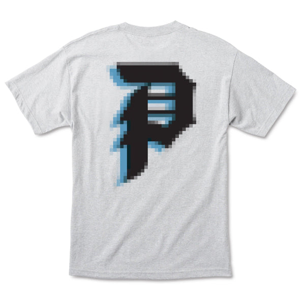 T-shirts - Primitive - Dirty P Pixel Tee // Ash - Stoemp