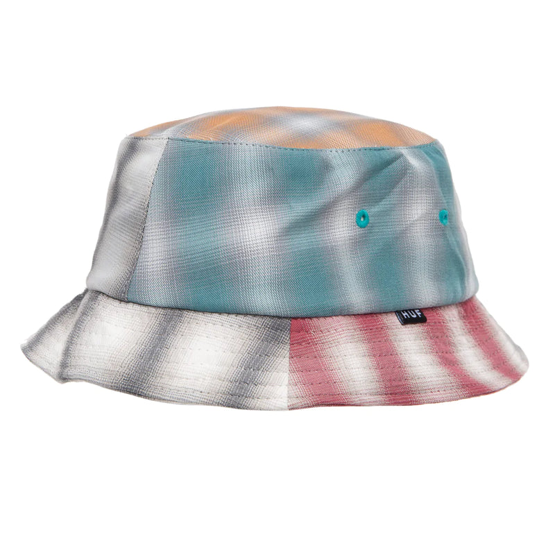 Casquettes & hats - Huf - Patchwork Bucket Hat // Multi Plaid - Stoemp