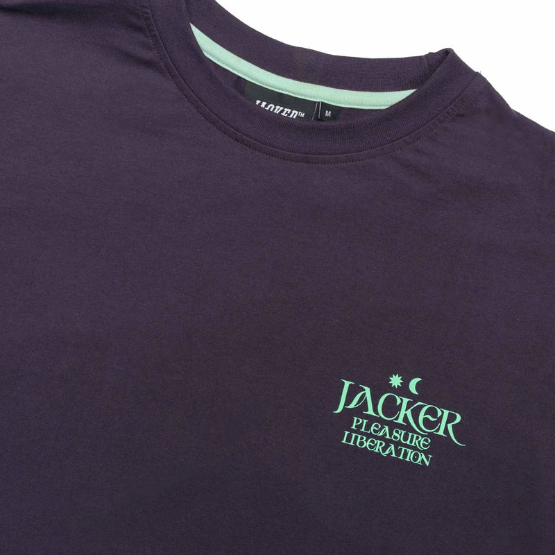 T-shirts - Jacker - Pleasure Tee // Purple - Stoemp