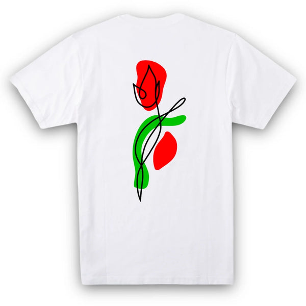 T-shirts - Rendez-Vous - RDV Tulip Tee // White - Stoemp