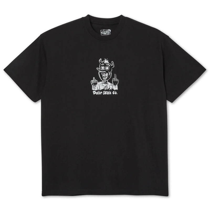 T-shirts - Polar - Devil Man Tee // Black - Stoemp