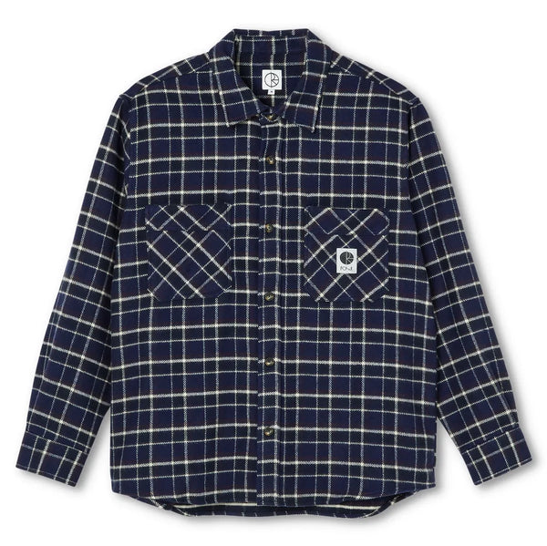Chemises - Polar - Flannel Shirt // Rich Navy - Stoemp
