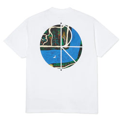T-shirts - Polar - Slottsparken Fill Logo Tee // White - Stoemp