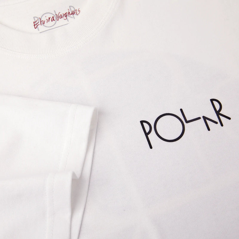 T-shirts - Polar - Slottsparken Fill Logo Tee // White - Stoemp