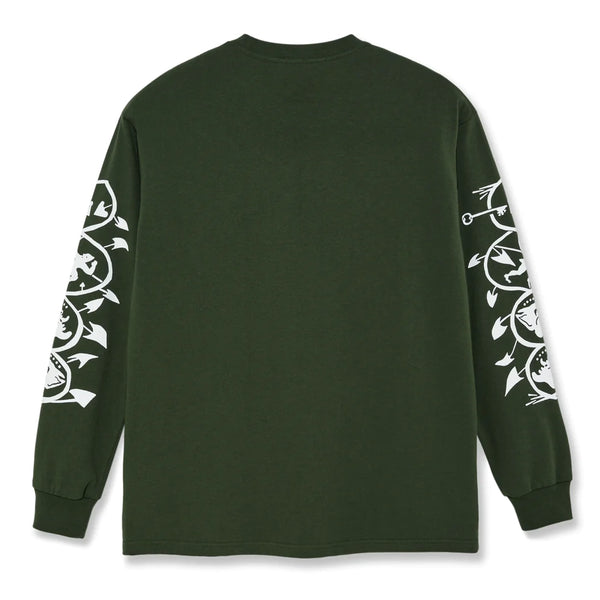 T-shirts - Polar - Spiral Longsleeve // Dark Olive - Stoemp