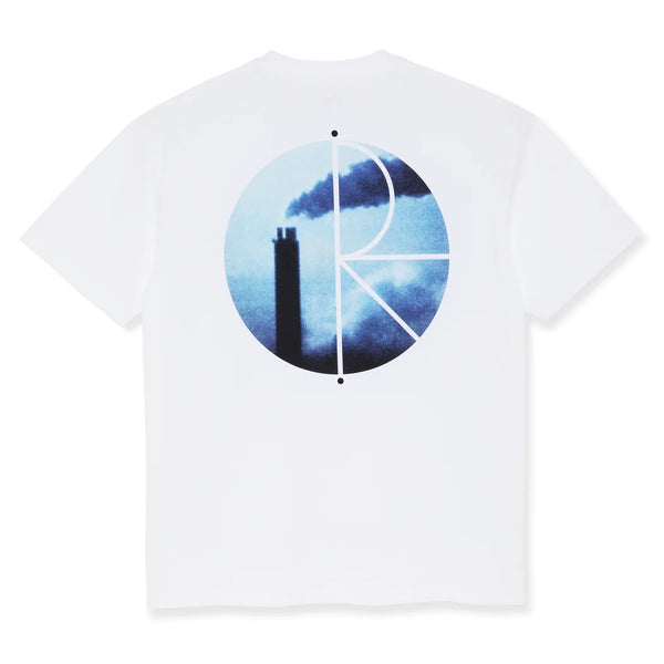 T-shirts - Polar - Skorsten Fill Logo Tee // White - Stoemp