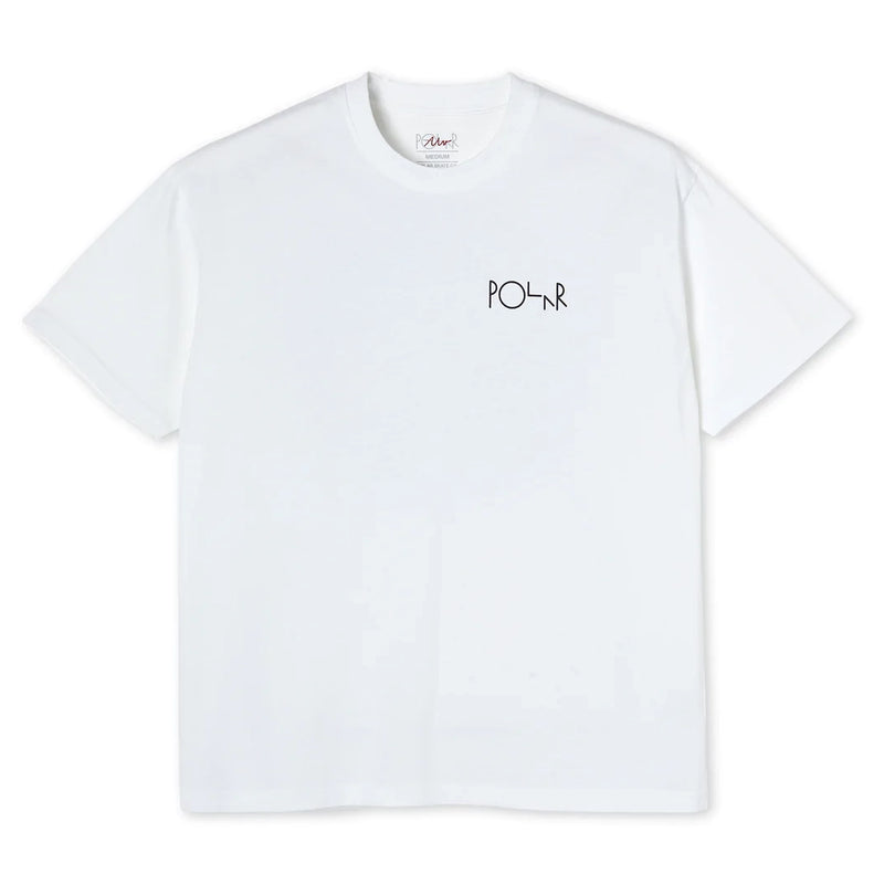 T-shirts - Polar - Balloon Fill Logo Tee // White - Stoemp