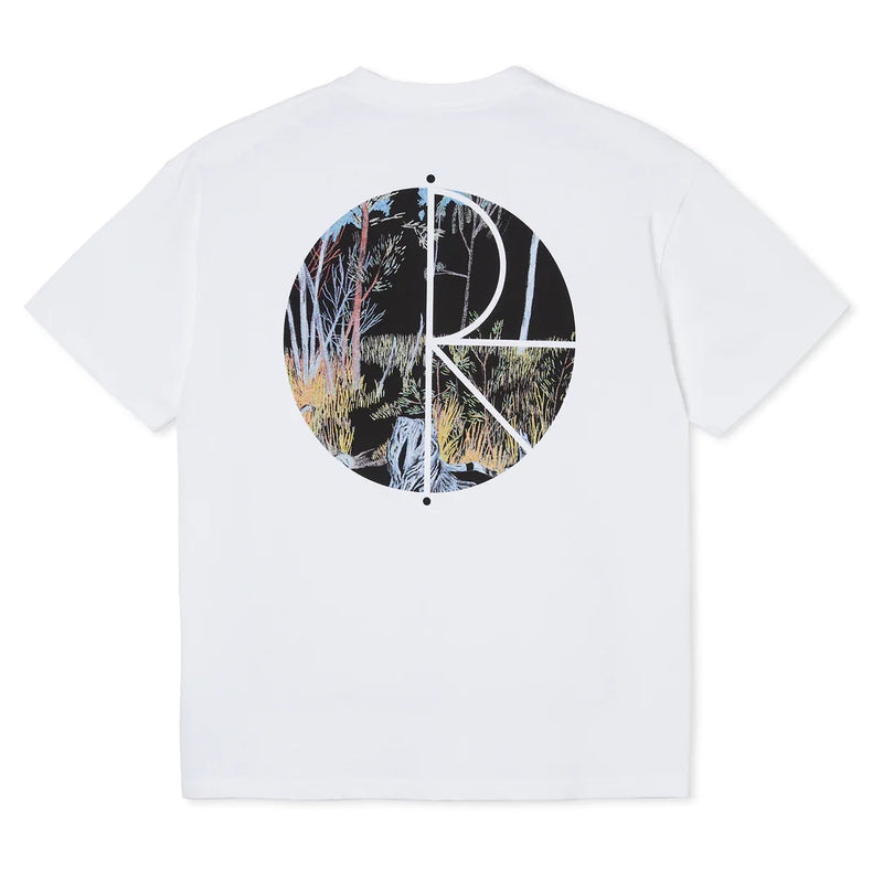 T-shirts - Polar - Forest Fill Logo Tee // White - Stoemp