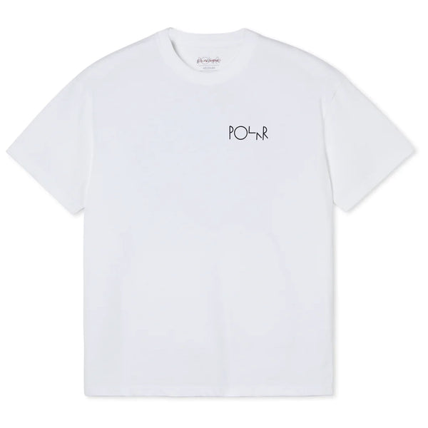 T-shirts - Polar - Forest Fill Logo Tee // White - Stoemp