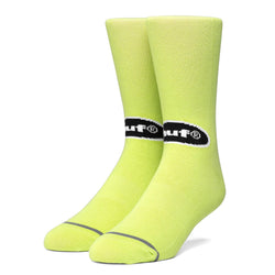 Light Goldenrod Safety Sock // Hot Lime Chaussettes Huf